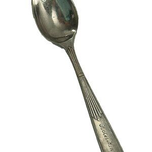 Vintage Reed Barton Silver Plate Childrens Spoon Hotel Knight 4.5" Long